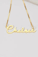 Name Necklace